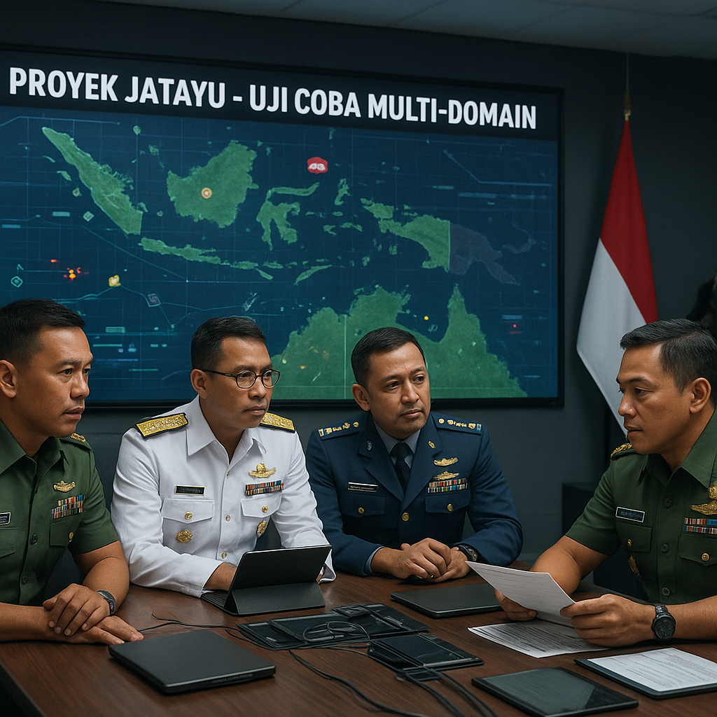 Integrasi Sistem Komando dan Kendali TNI: Proyek 'Jatayu' Masuki Fase Uji Coba Multi-Domain