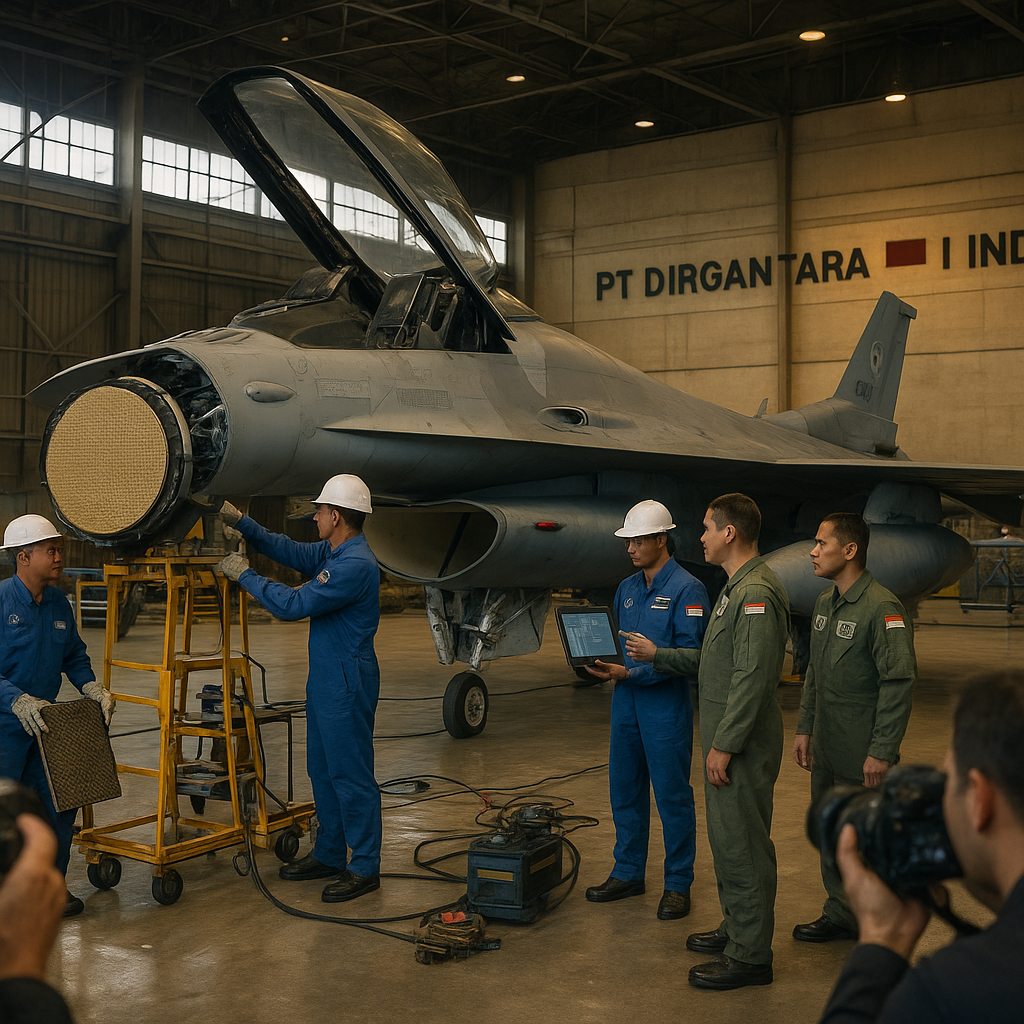 Optimalisasi Armada: TNI AU Lakukan Mid-Life Upgrade terhadap Pesawat Tempur F-16 Block 25