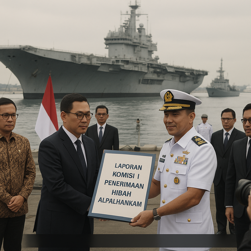 DPR RI Setujui Laporan Komisi I tentang Penerimaan Hibah Alpalhankam dari Luar Negeri