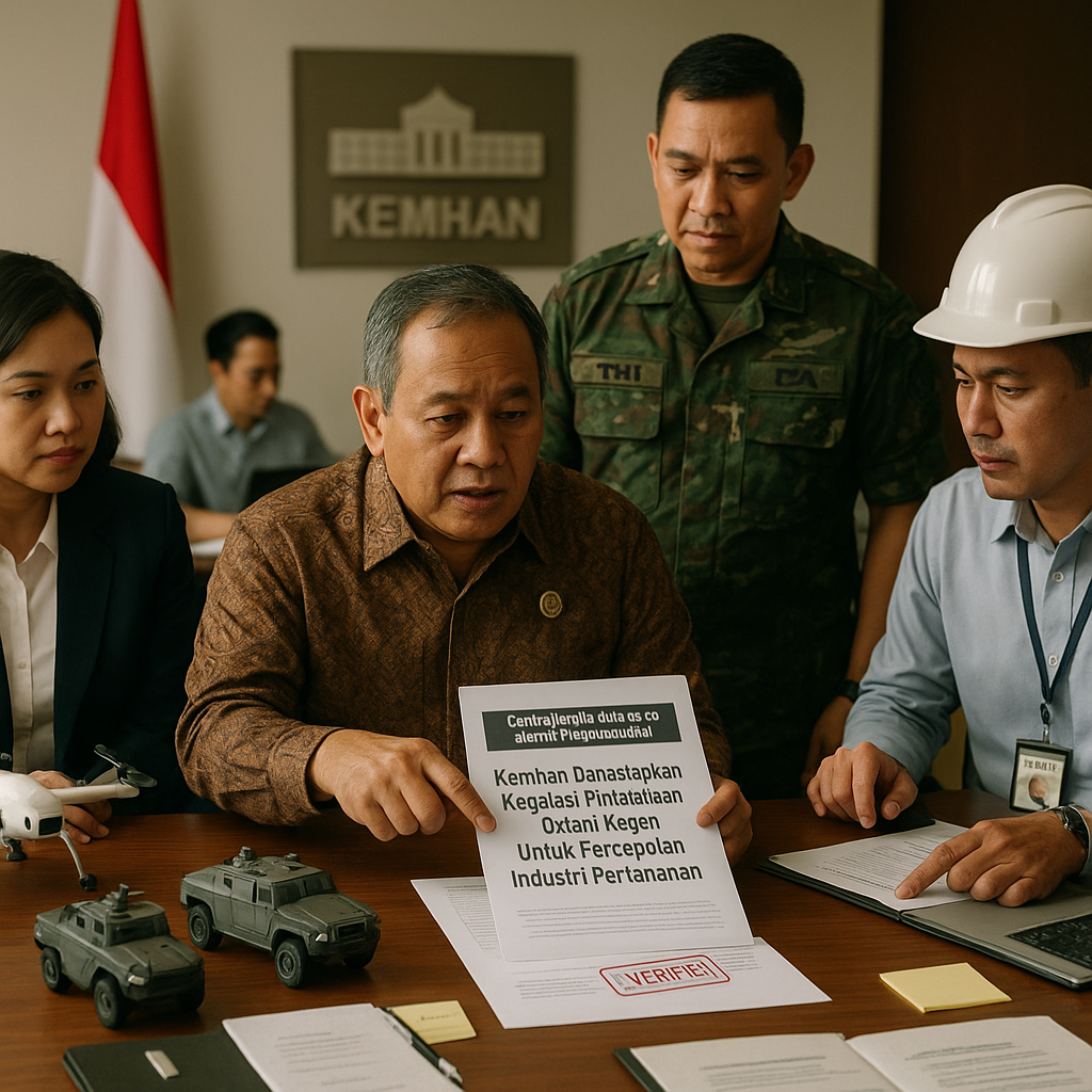 Kemhan Danasiapkan Regulasi Pengadaan Dalam Negeri Untuk Percepatan Industri Pertahanan