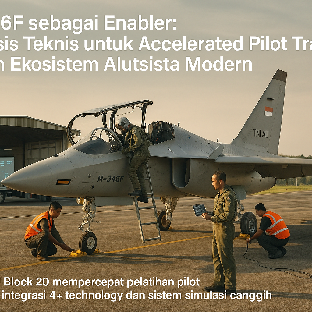 M-346F sebagai Enabler: Analisis Teknis untuk Accelerated Pilot Training dalam Ekosistem Alutsista Modern