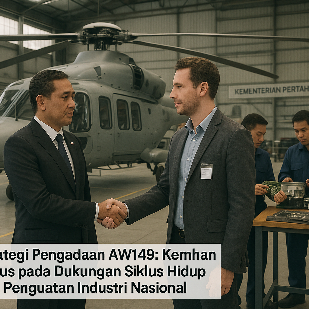 Strategi Pengadaan AW149: Kemhan Fokus pada Dukungan Siklus Hidup dan Penguatan Industri Nasional