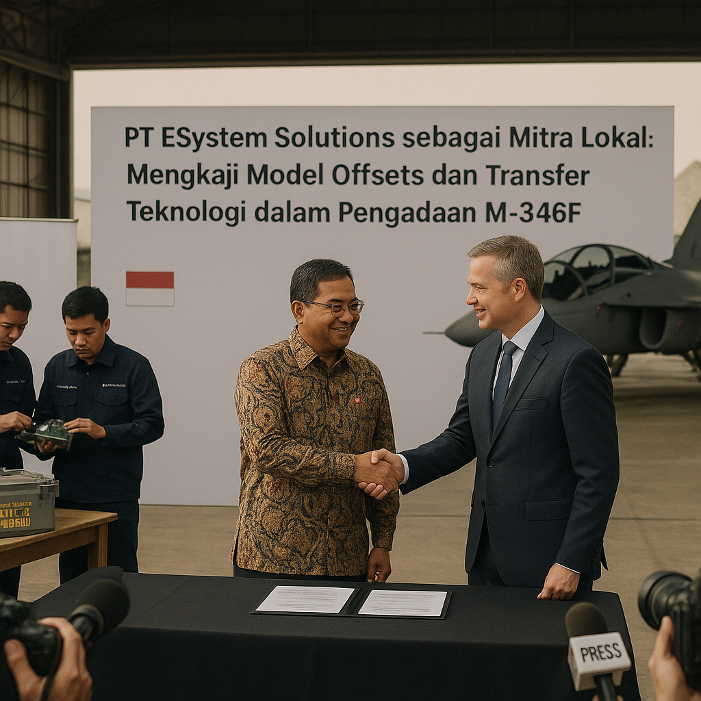 PT ESystem Solutions sebagai Mitra Lokal: Mengkaji Model Offsets dan Transfer Teknologi dalam Pengadaan M-346F