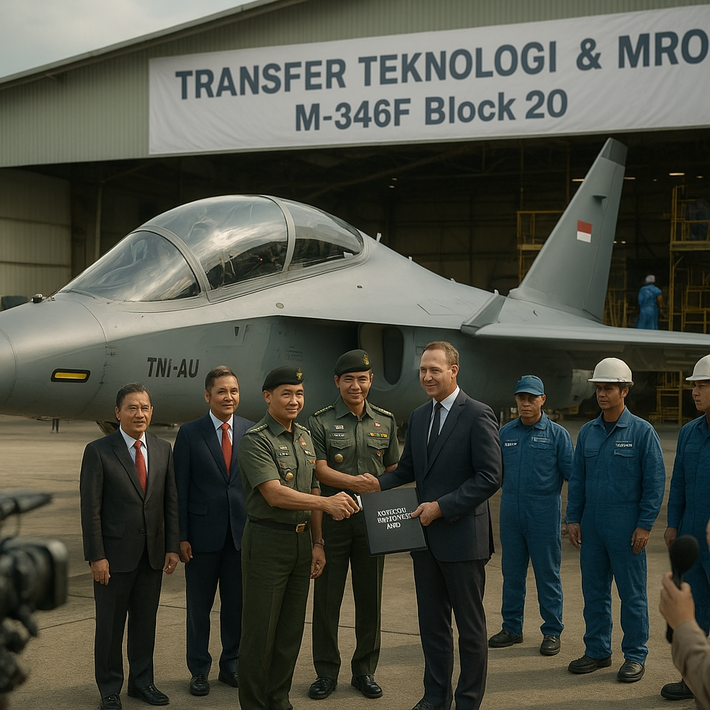 Indonesia Boyong M-346F Block 20, Klausul Transfer Teknologi dan MRO Kunci Kemandirian