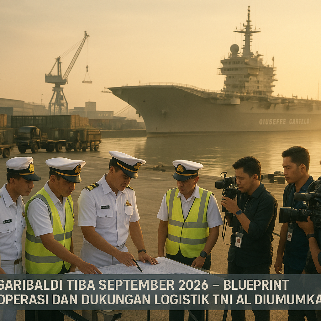 Garibaldi Tiba September 2026, Blueprint Operasi dan Dukungan Logistik TNI AL Diumumkan