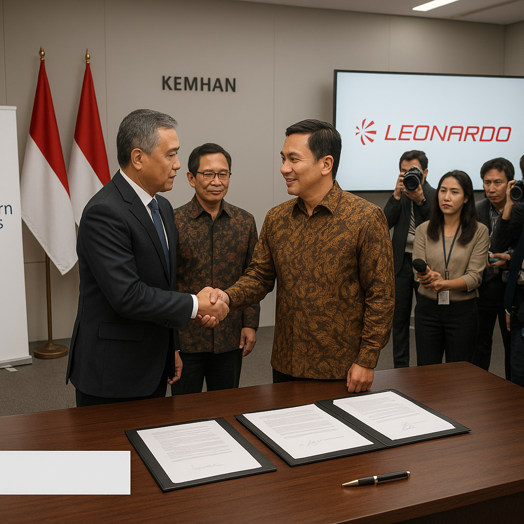 Paket Kolaborasi Strategis: ESystem Solutions Jadi Mitra Kunci Pengadaan dan Transfer Teknologi Leonardo