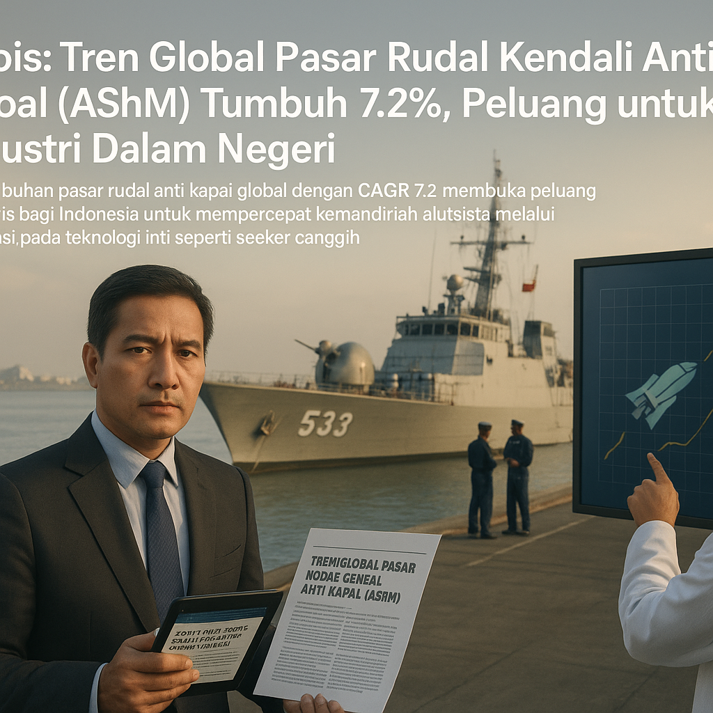 Analis: Tren Global Pasar Rudal Kendali Anti Kapal (AShM) Tumbuh 7.2%, Peluang untuk Industri Dalam Negeri
