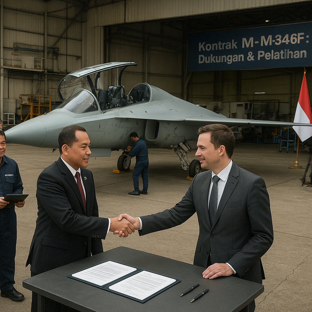 Strategi Kemandirian: Kontrak M-346F Sertakan Paket Lengkap Dukungan dan Pelatihan SDM Lokal