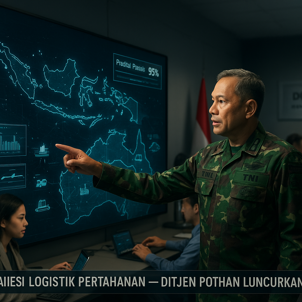 Optimalisasi Logistik Pertahanan, Ditjen Pothan Luncurkan Platform C4ISR Terintegrasi