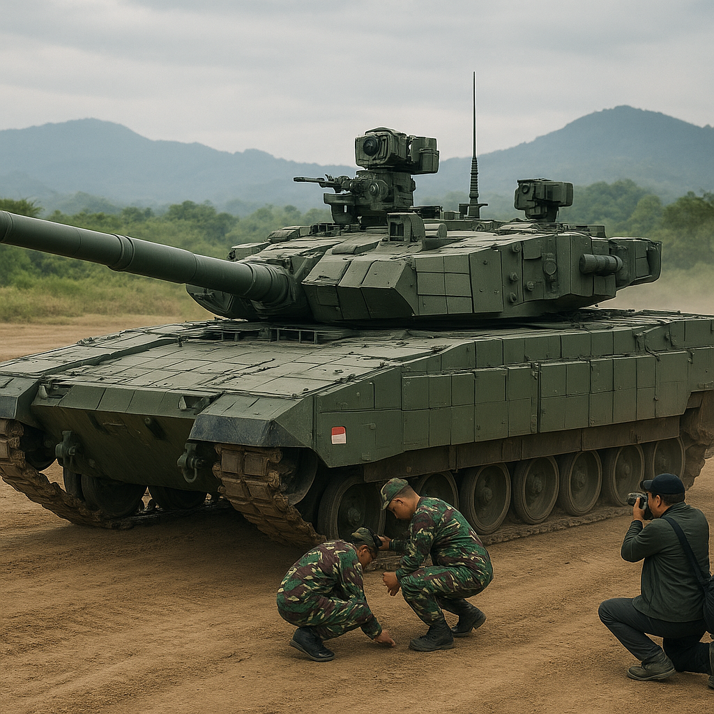 TNI AD Rampungkan Pengujian Tahap Akhir KRI Tank Tempur Harimau TNI Versi 2 dengan Sistem Meriam Otomatis 120mm