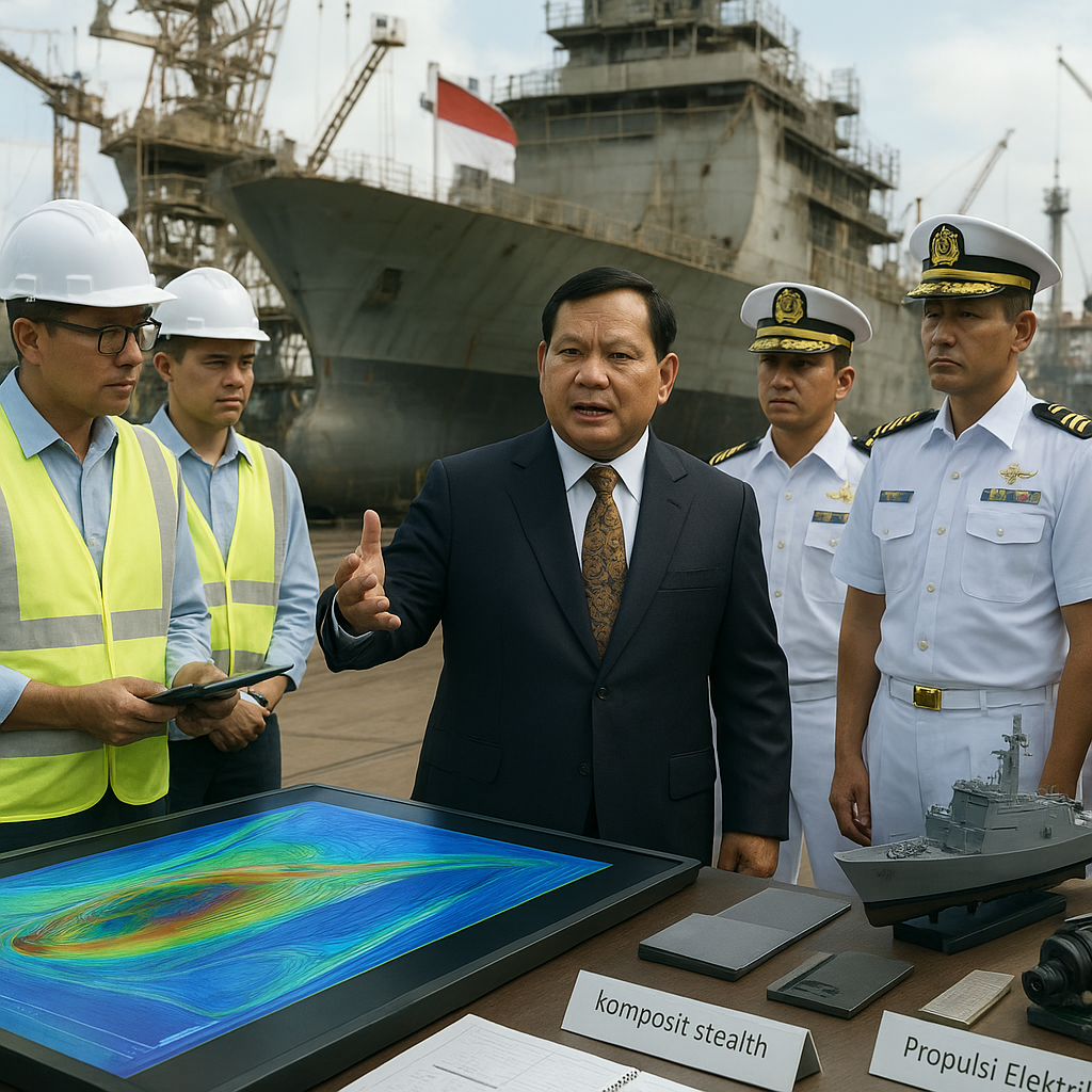 Prabowo Perintahkan Genjot Litbang untuk Industri Perkapalan dan Maritim Pertahanan