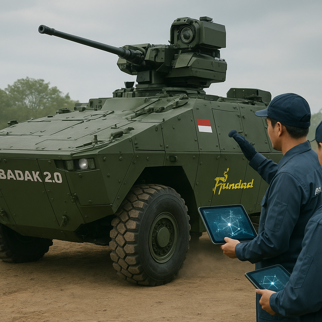 PT Pindad Tuntaskan Pengembangan Ranpur IFV 'Badak 2.0' dengan Senjata Otomatis 30mm