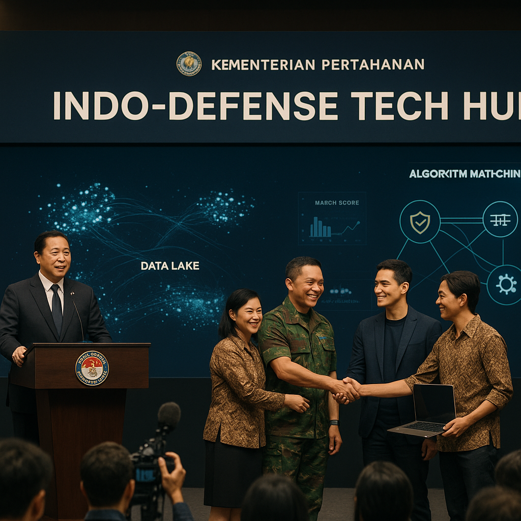 Kemenhan Luncurkan Platform 'Indo-Defense Tech Hub' untuk Akselerasi Inovasi Startup Bidang Pertahanan