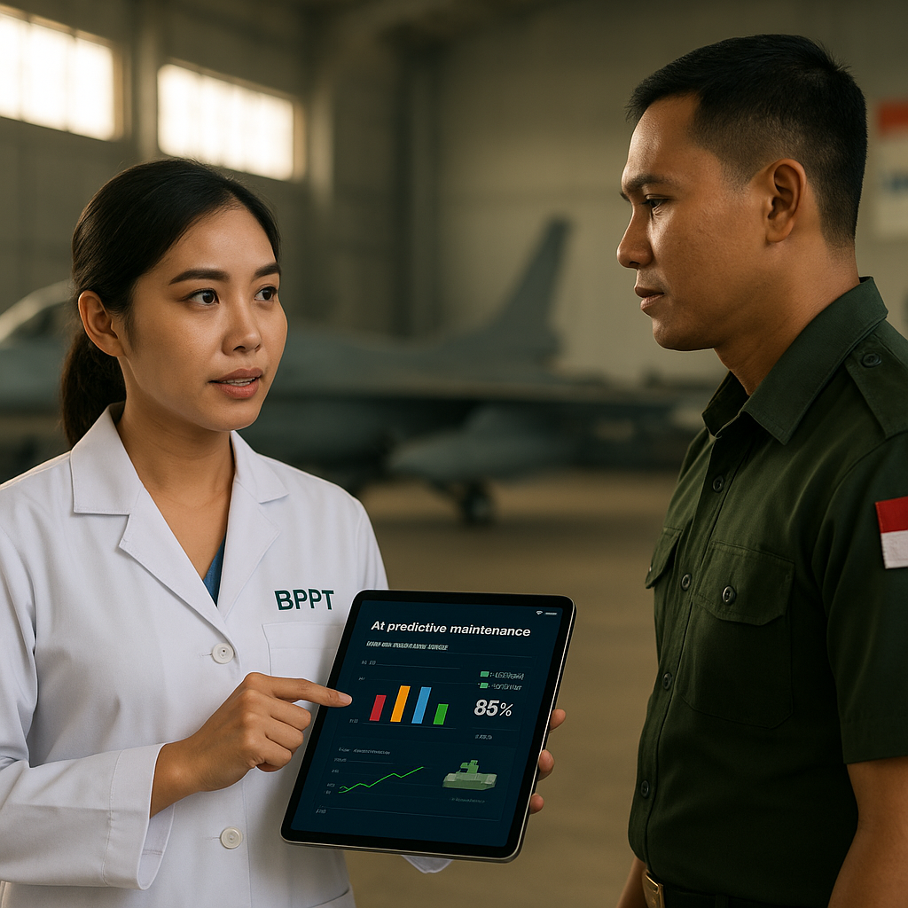 Riset BPPT: Penggunaan AI dalam Predictive Maintenance Alutsista TNI Bisa Hemat Anggaran 25%