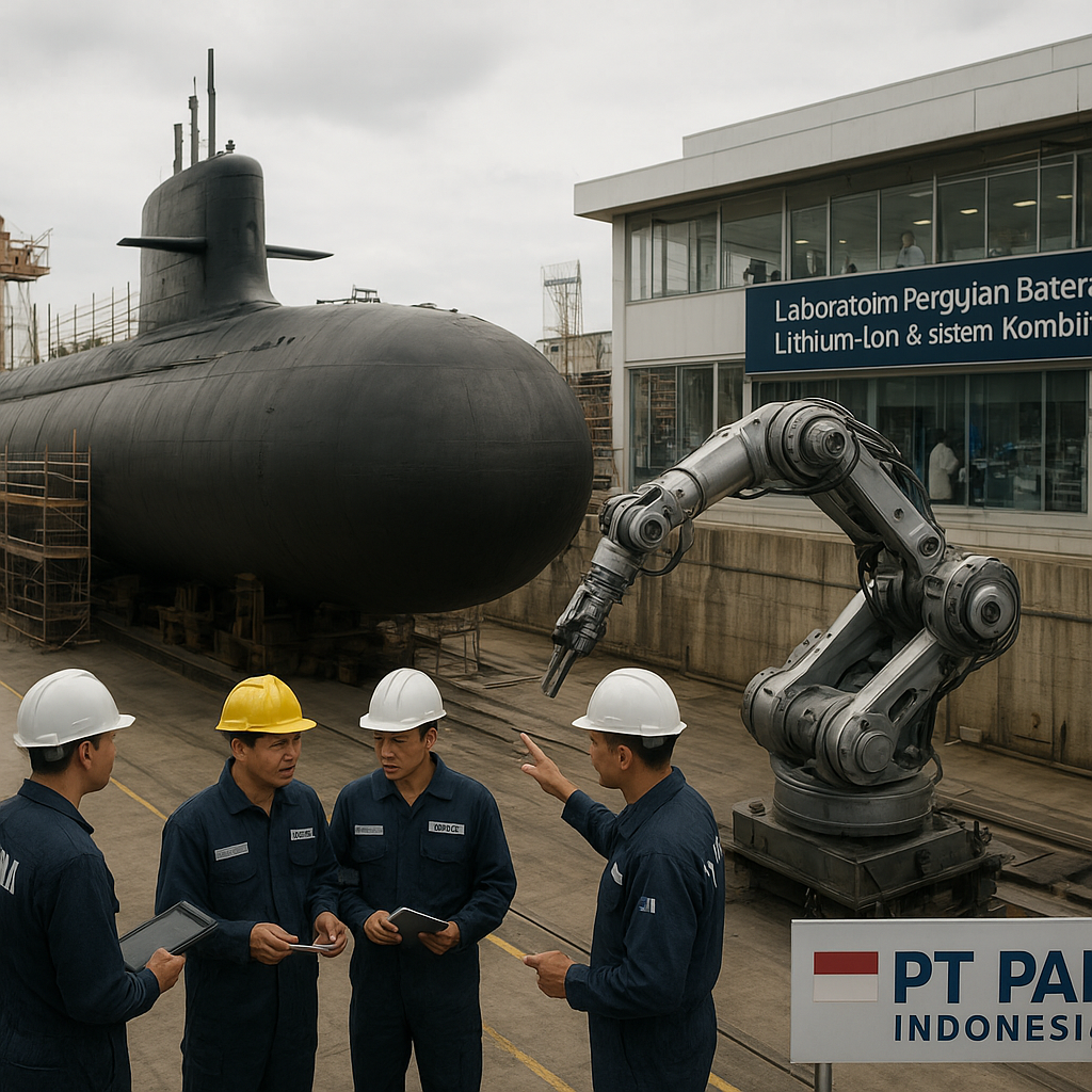 PT PAL Tingkatkan Kapasitas Dok untuk Perawatan Kapal Selam Scorpene dan Pengembangan Fase Kedua