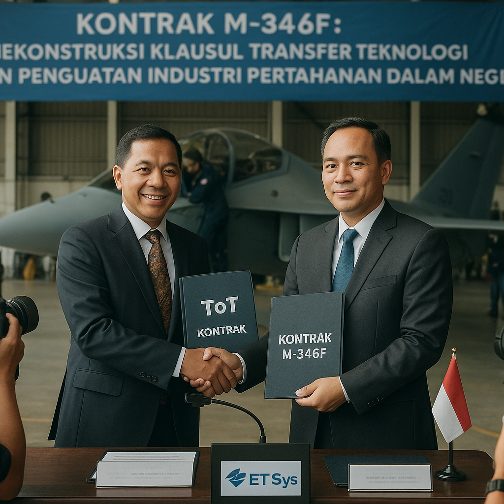Kontrak M-346F: Dekonstruksi Klausul Transfer Teknologi dan Penguatan Industri Pertahanan Dalam Negeri