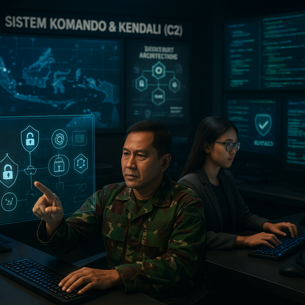 Strategi Keamanan Siber untuk Sistem Komando dan Kendali (C2) Alutsista Generasi Terkini