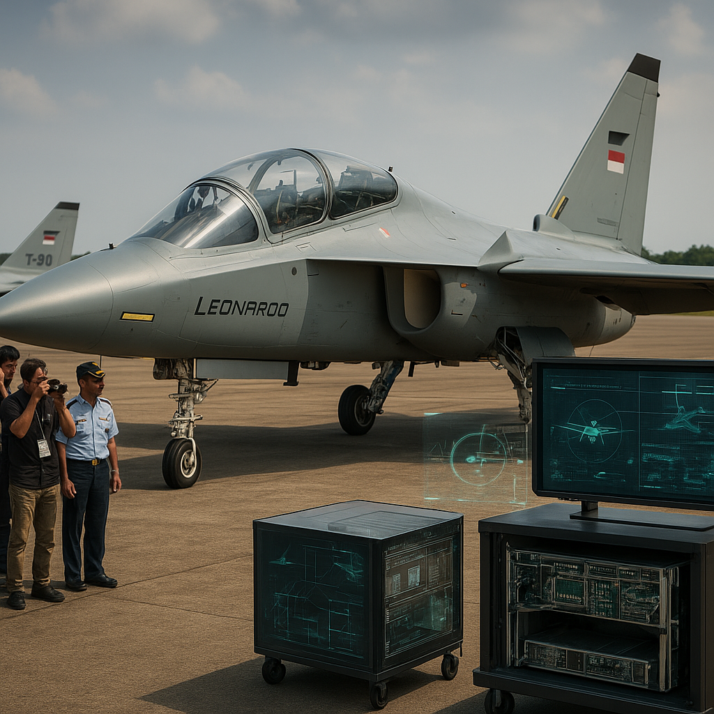 Leonardo Klaim M-346F Lebih Unggul dari T-50, Tawarkan Teknologi Live Virtual Constructive Training