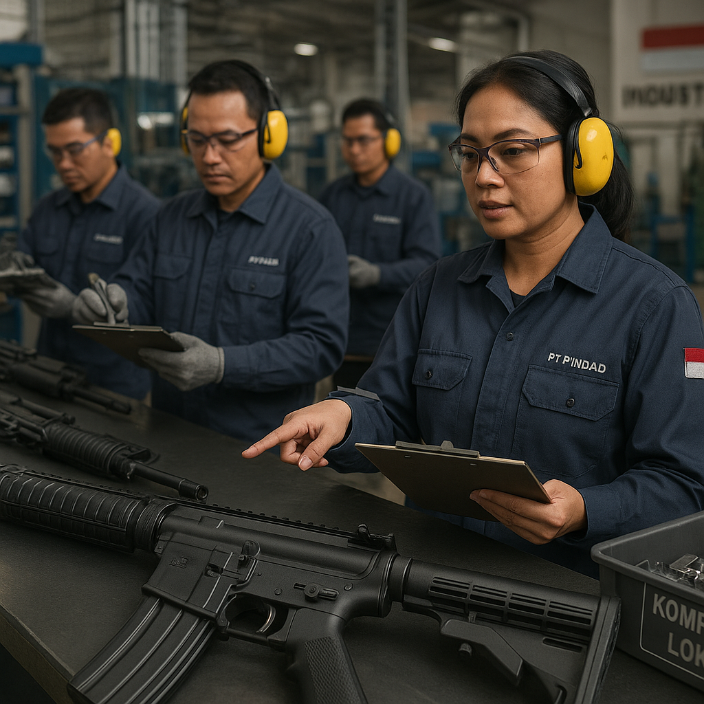 PT Pindad Rampungkan Produksi Massal Senapan Serbu SS3-V5 dengan 70% Komponen Lokal