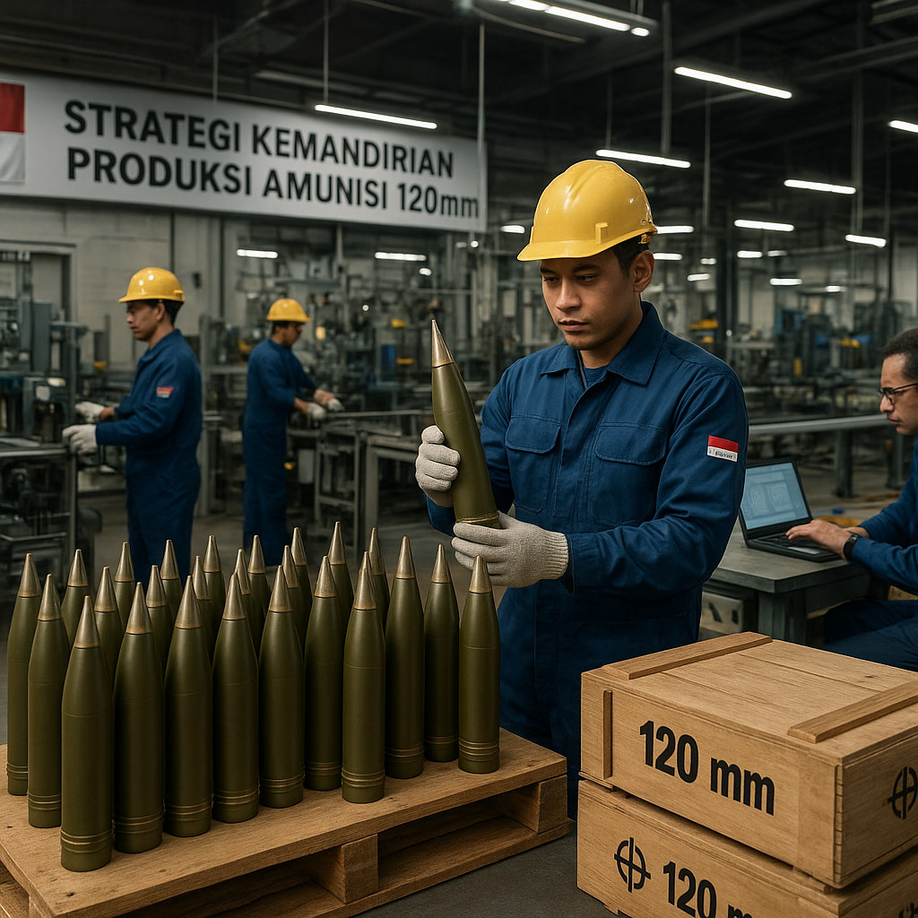 Strategi Kemandirian Produksi Amunisi Kaliber Menengah 120mm untuk Mortir dan Tank