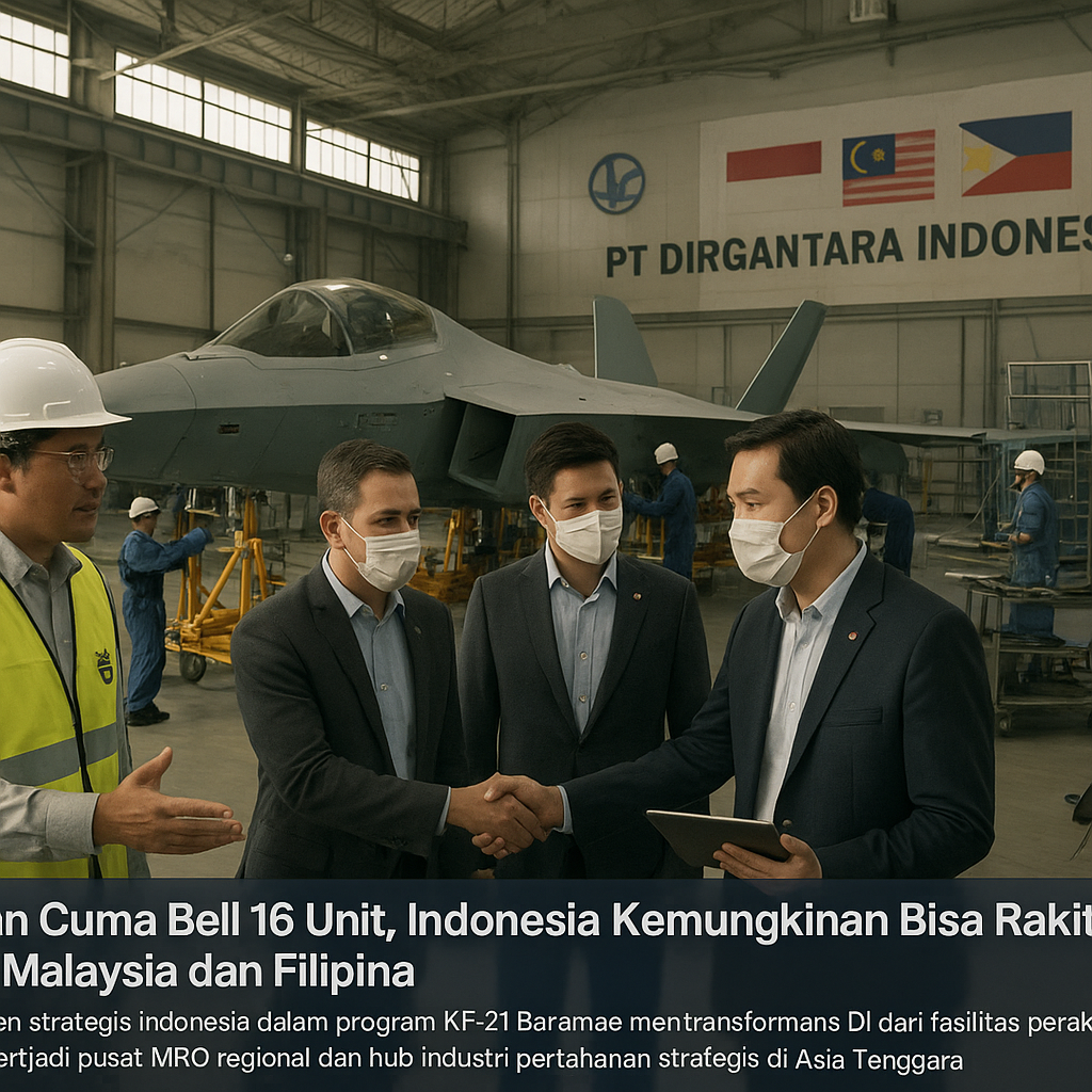 Bukan Cuma Beli 16 Unit, Indonesia Kemungkinan Bisa Rakit KF 21 Buat Malaysia dan Filipina