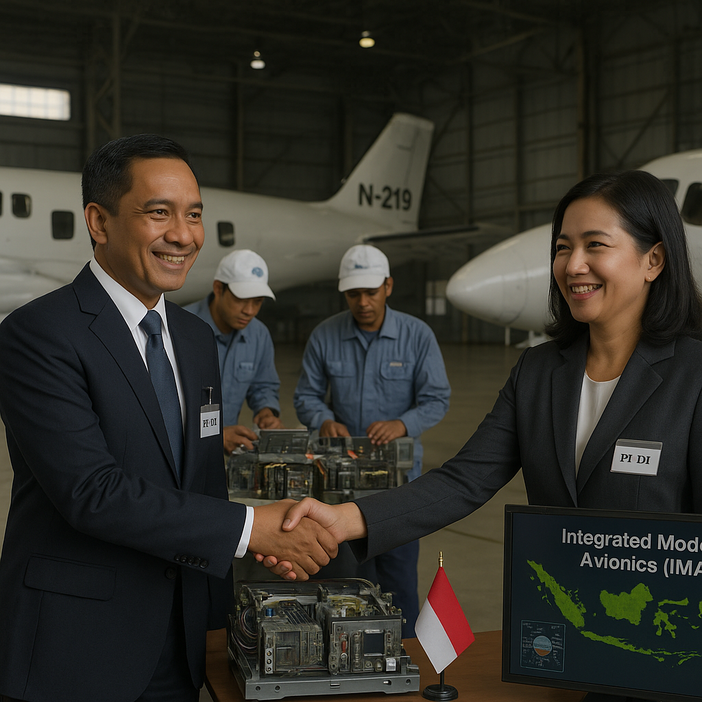 PT Len dan PT DI Kolaborasi Kembangkan Sistem Avionik Terintegrasi untuk Pesawat N-219 dan N-245