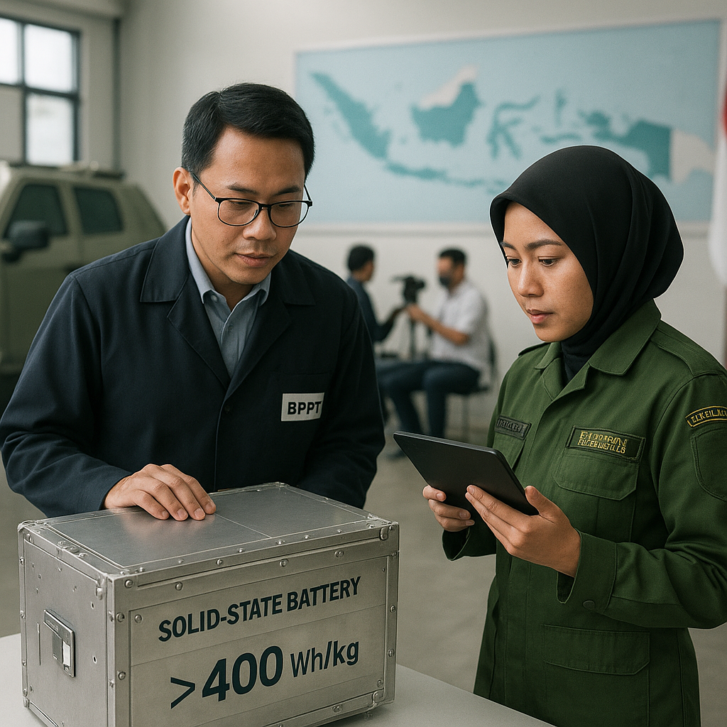 Strategi Pengembangan Battery Technology untuk Kendaraan Tempur Listrik Masa Depan