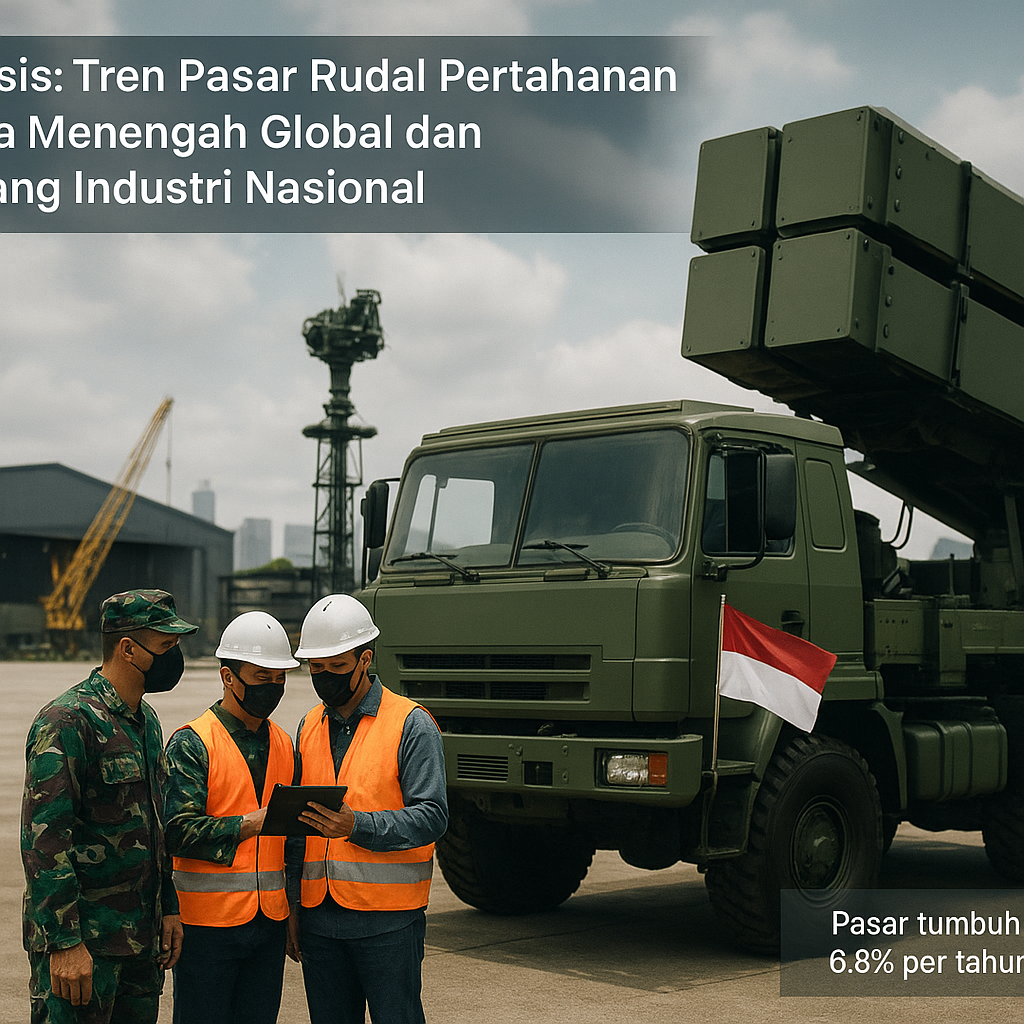 Analisis: Tren Pasar Rudal Pertahanan Udara Menengah Global dan Peluang Industri Nasional