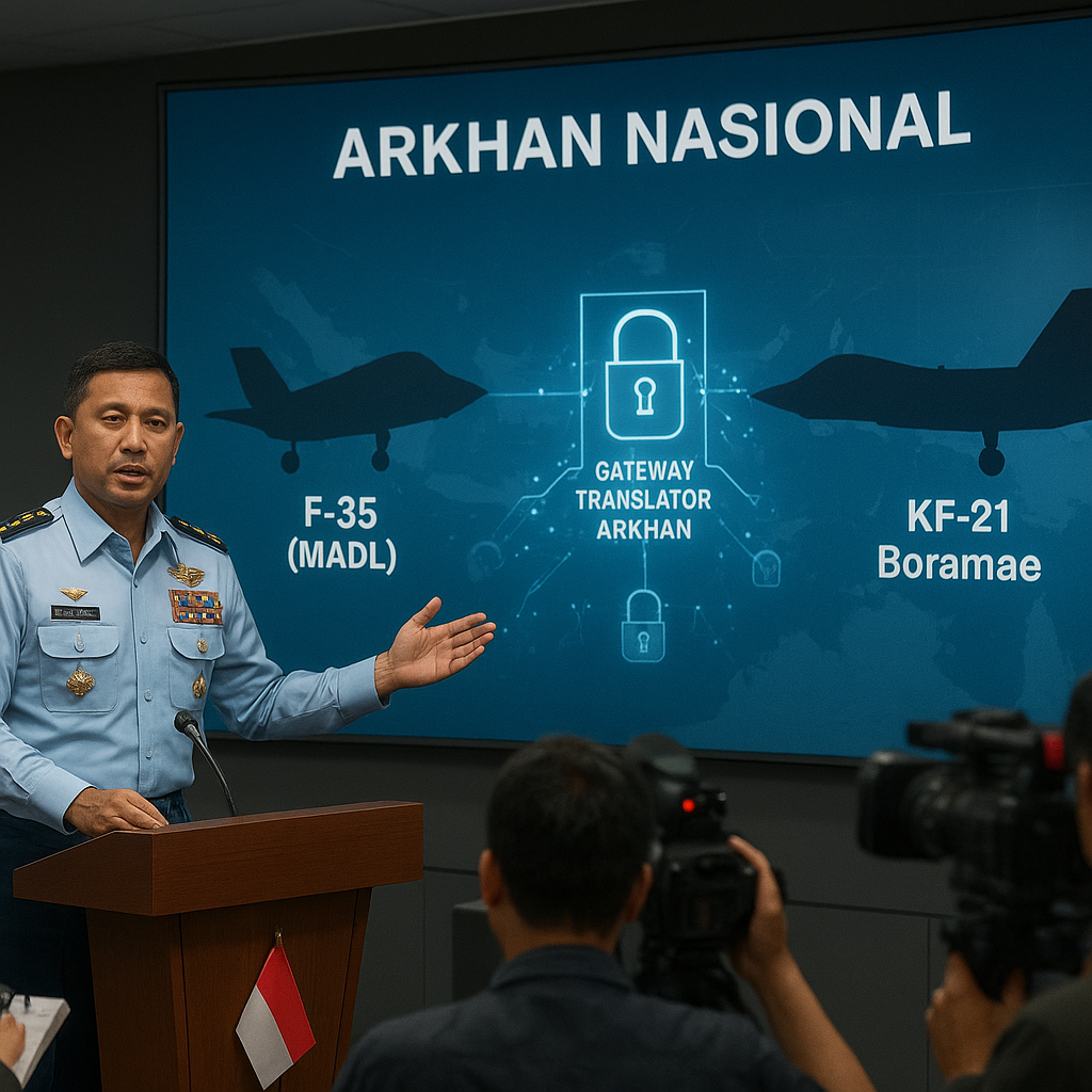 TNI AU Rampungkan Integrasi Data Link MADL F-35 ke dalam Arkhan Nasional, Tingkatkan Interoperabilitas dengan KF-21 Boramae