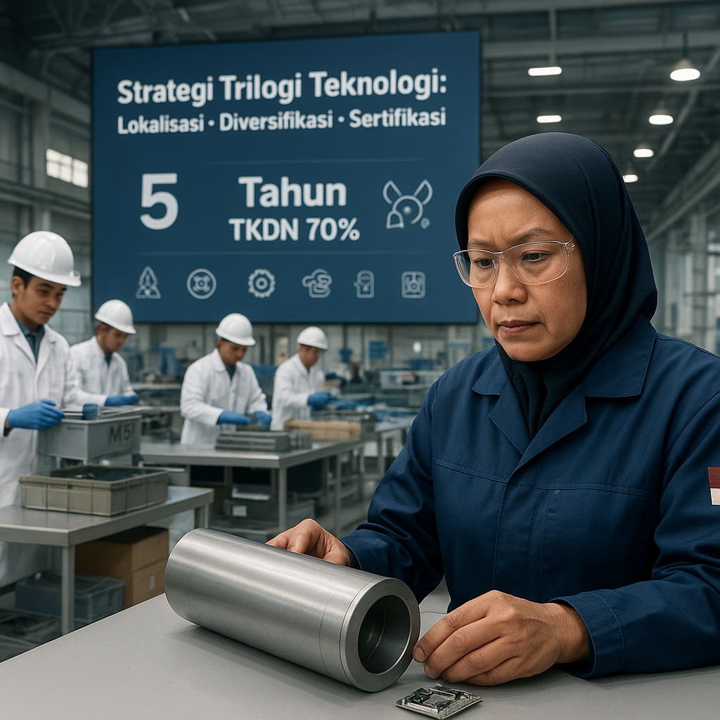 Strategi Pengamanan Rantai Pasok Komponen Kritis untuk Produksi Rudal Dalam Negeri