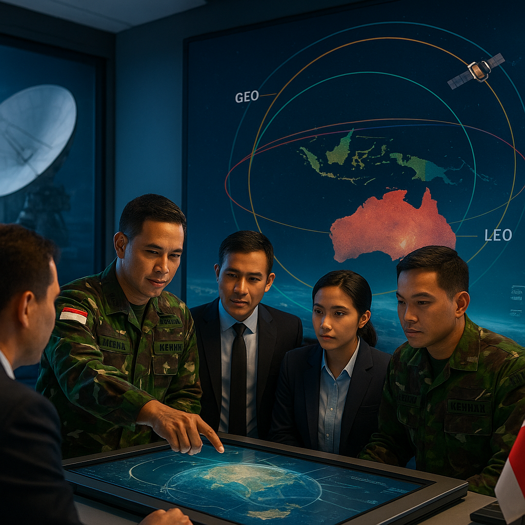 Kemhan Perkuat Satelit Komunikasi Militer dengan Multi-Orbit Constellation