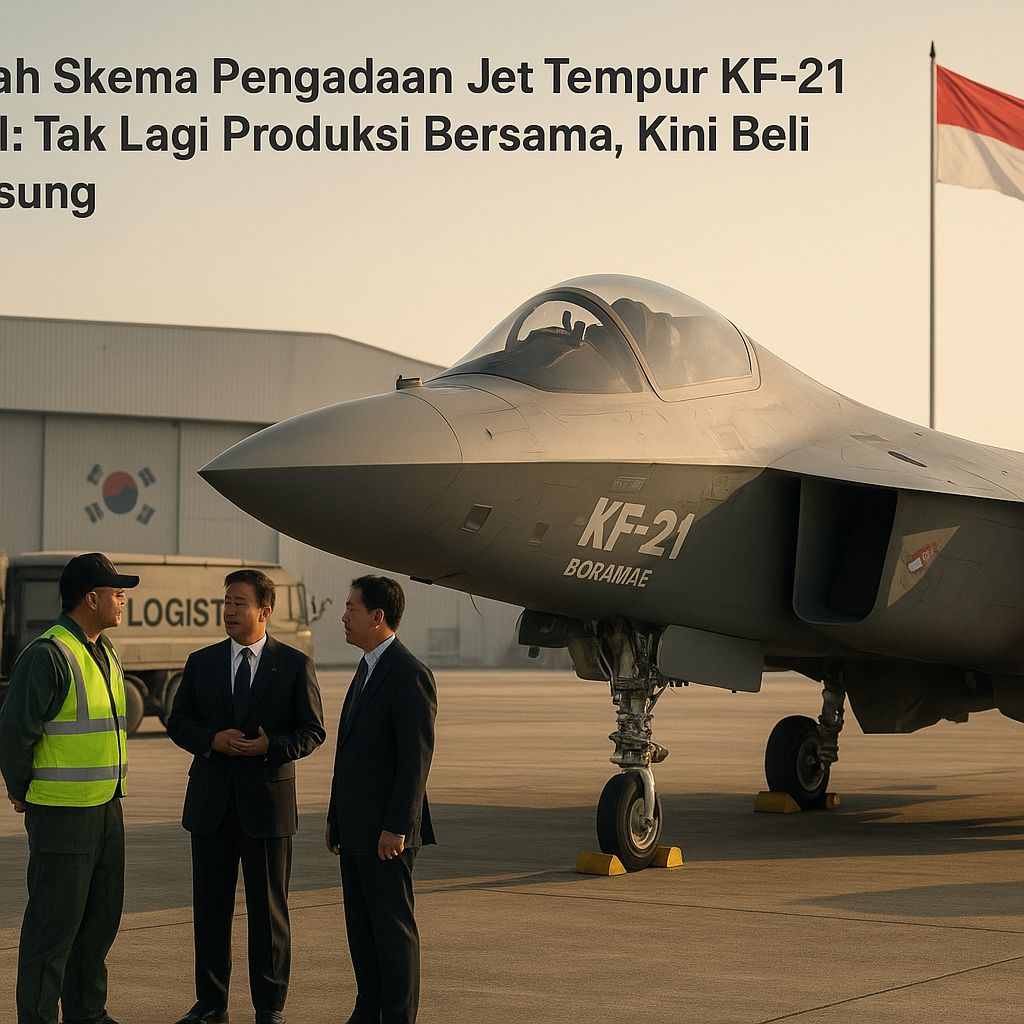 RI Ubah Skema Pengadaan Jet Tempur KF-21 Korsel: Tak Lagi Produksi Bersama, Kini Beli Langsung