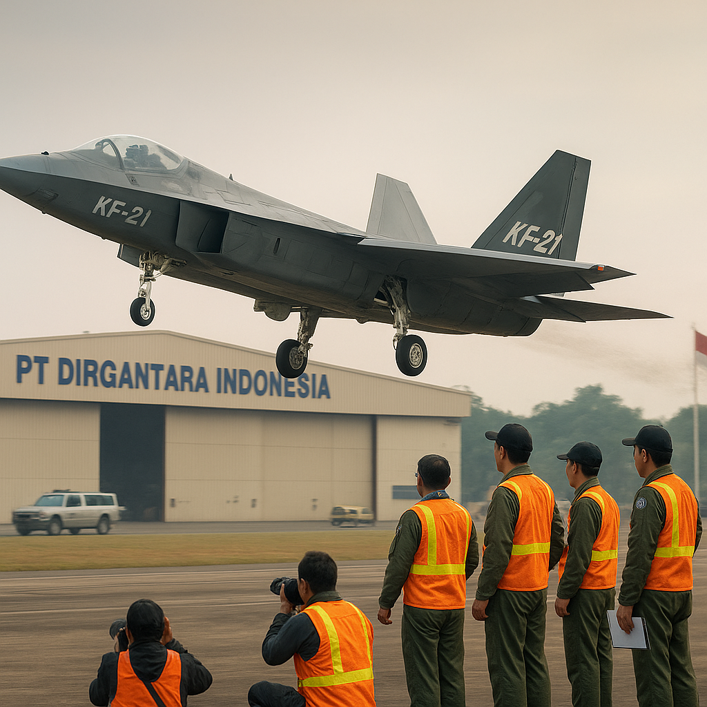 PT DI Uji Terbang Prototipe Jet Tempur KF-21/IF-X Generasi 4.5+, Target Finalisasi Spesifikasi Teknis Q4 2026