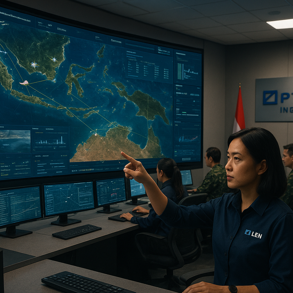PT LEN Industri Garap Pengembangan Sistem Komando Kendali Terintegrasi (K3I) TNI