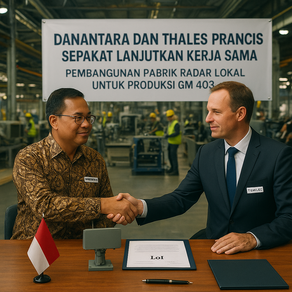 Danantara dan Thales Prancis Sepakat Lanjutkan Kerja Sama, Pabrik Radar Lokal Indonesia Segera Terwujud