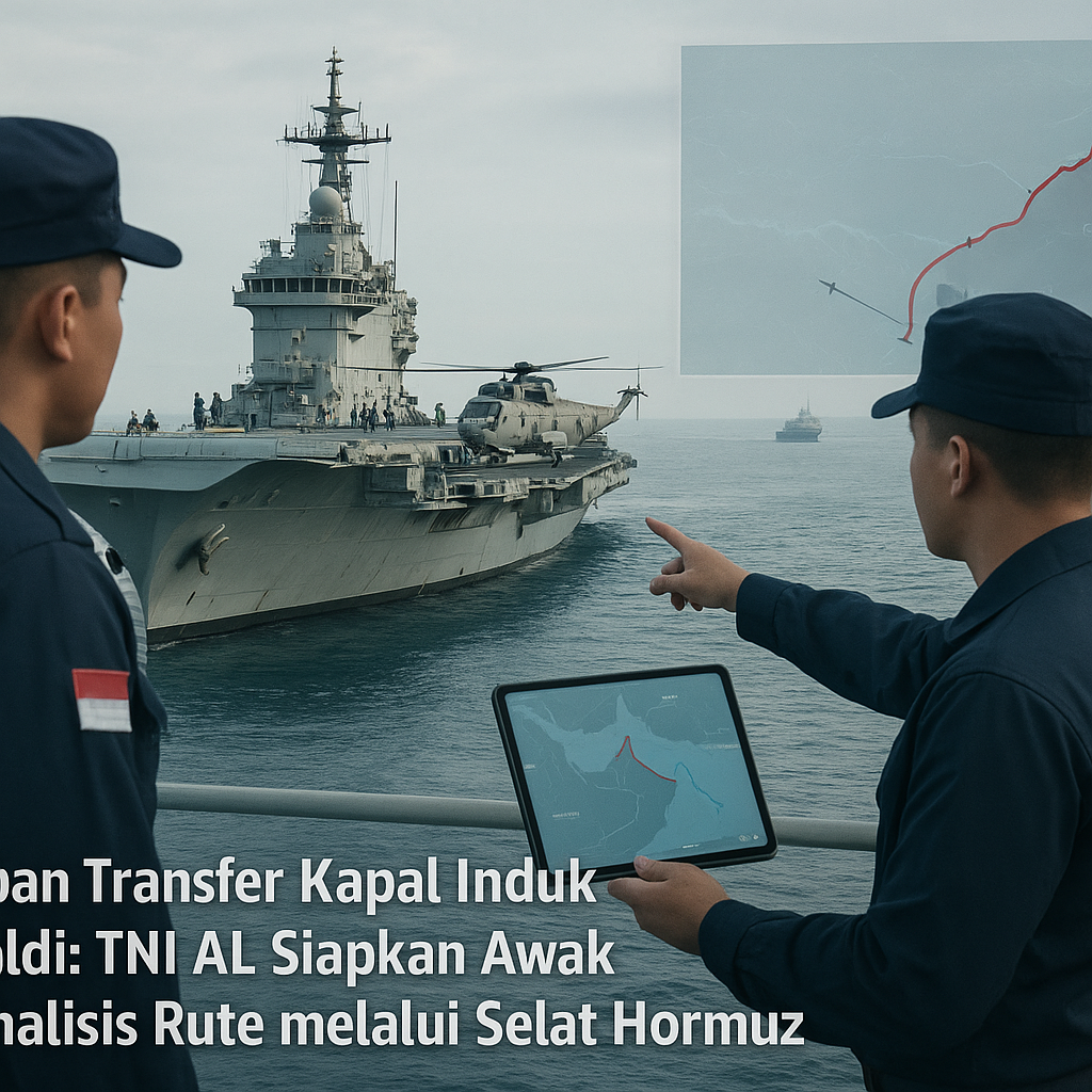 Kesiapan Transfer Kapal Induk Garibaldi: TNI AL Siapkan Awak dan Analisis Rute melalui Selat Hormuz