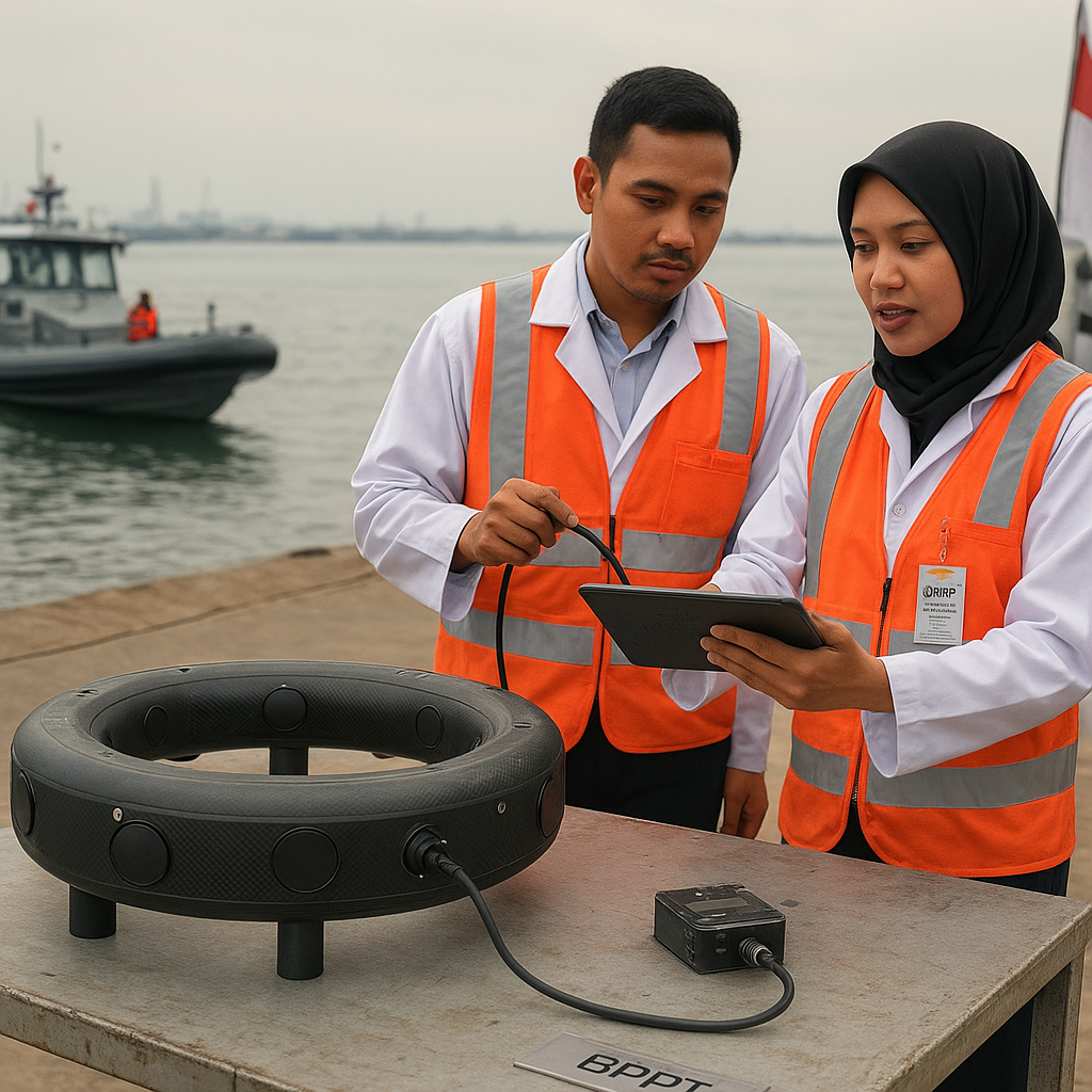 BPPT Kembangkan Teknologi Sonar Array Ringan untuk Kapal Cepat dan Wahana Bawah Air Nirawak