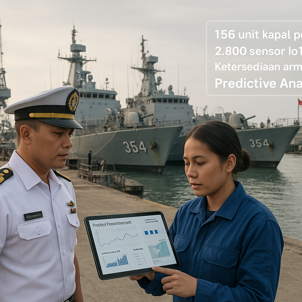 Optimalisasi Kebutuhan: TNI AL Rancang Skema Rotasi dan Pemeliharaan Armada Kapal Perang berbasis Predictive Analytics