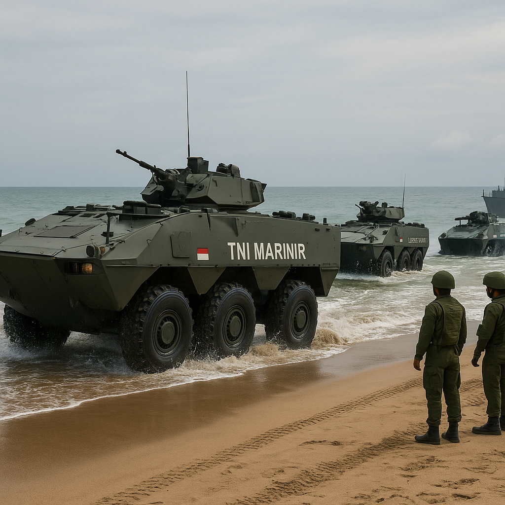Thailand Tawarkan 36 Unit Kendaraan Amfibi Baja untuk Perkuat Mobilitas TNI Marinir