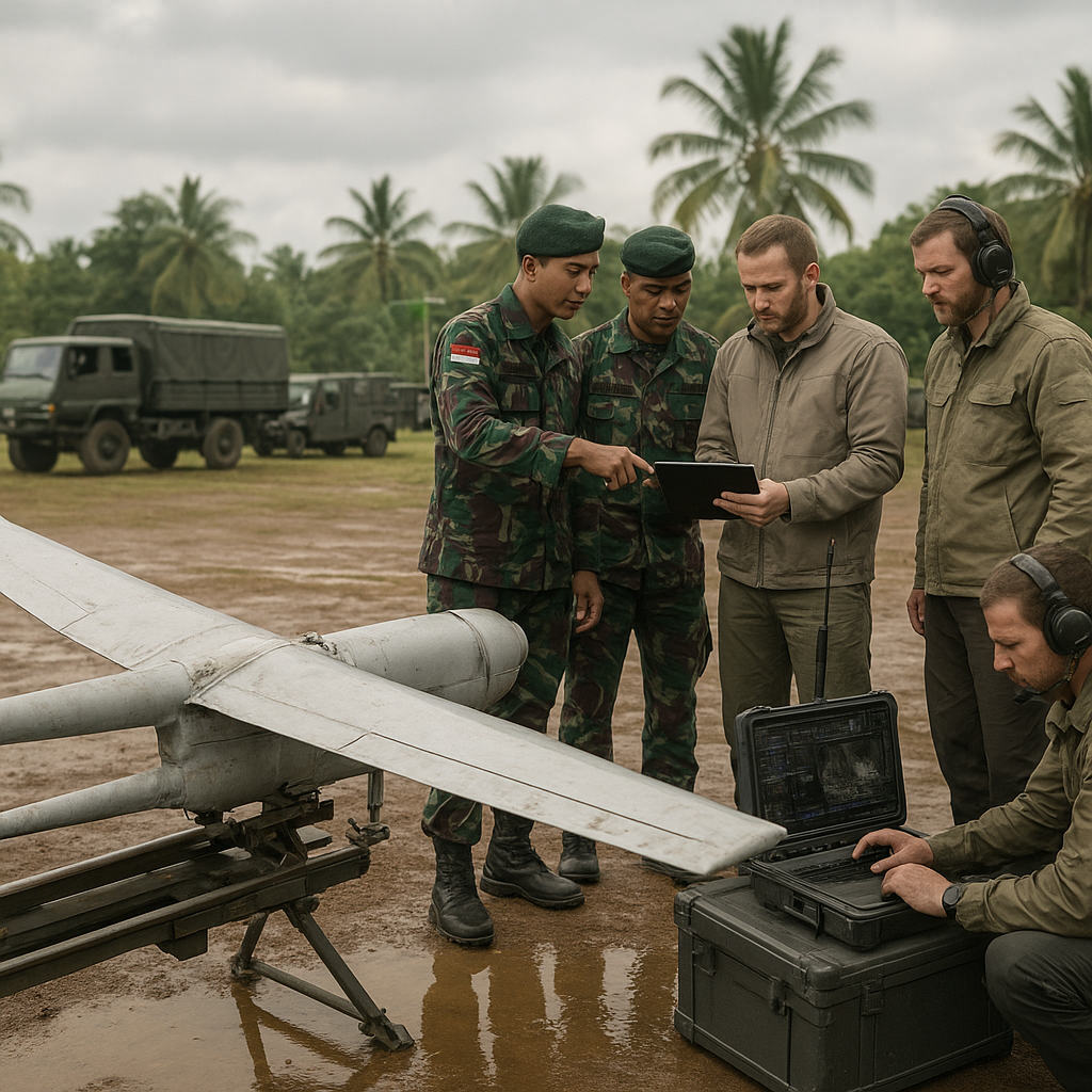 Latihan Operasi Bersama dengan Drone Orlan-10E Rusia untuk Tingkatkan Interoperabilitas UAV TNI