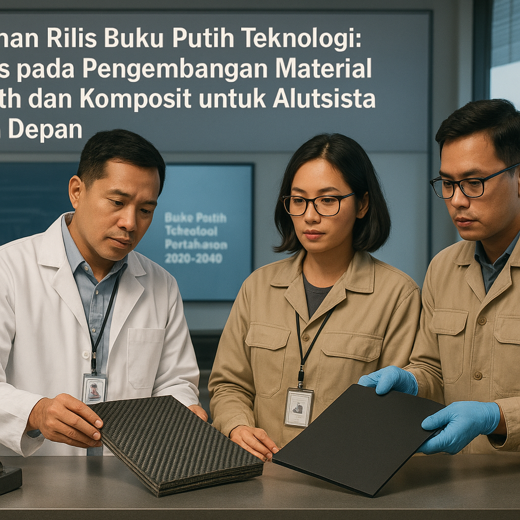 Kemhan Rilis Buku Putih Teknologi: Fokus pada Pengembangan Material Stealth dan Komposit untuk Alutsista Masa Depan