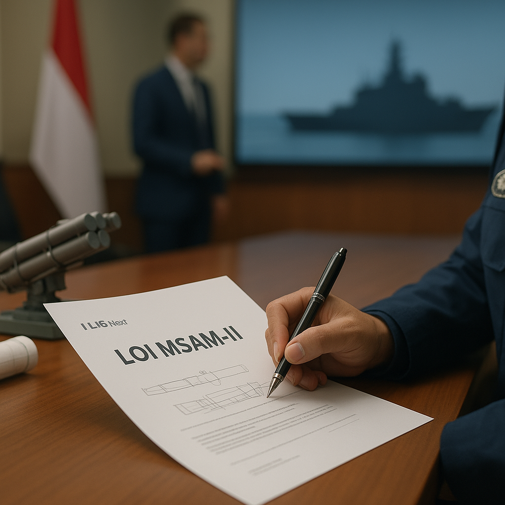 Pintu Masuk ke Ekosistem Rudal LIG Nex1: LOI MSAM-II Buka Peluang Akuisisi KSAM-II untuk TNI AL