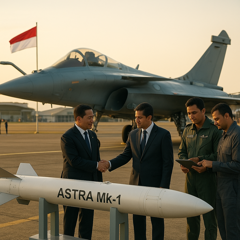 Indonesia Finalisasi Kerja Sama Rudal Udara Astra Mk-1 dengan India, Integrasi ke Multi-Platform Jadi Tantangan