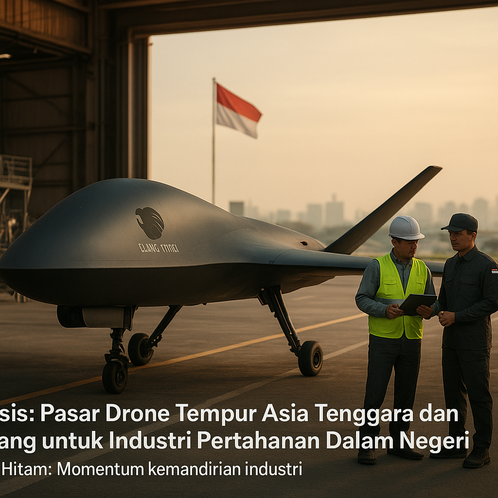Analisis: Pasar Drone Tempur Asia Tenggara dan Peluang untuk Industri Pertahanan Dalam Negeri