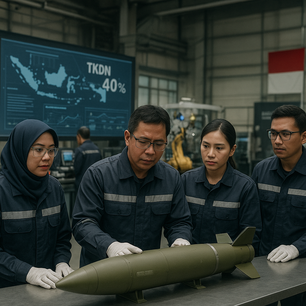 Kajian Strategis: Indonesia Perlu Tingkatkan Kapasitas Produksi Amunisi Cerdas untuk Menjawab Tren Peperangan Modern