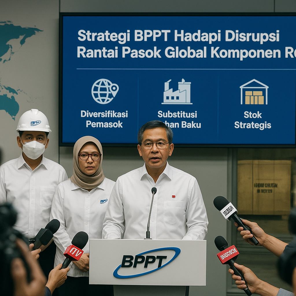Strategi BPPT Hadapi Disrupsi Rantai Pasok Global Komponen Rudal