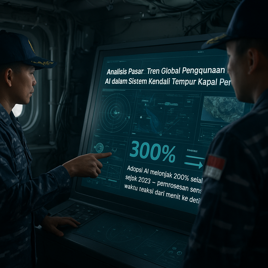 Analisis Pasar: Tren Global Penggunaan AI dalam Sistem Kendali Tempur Kapal Perang
