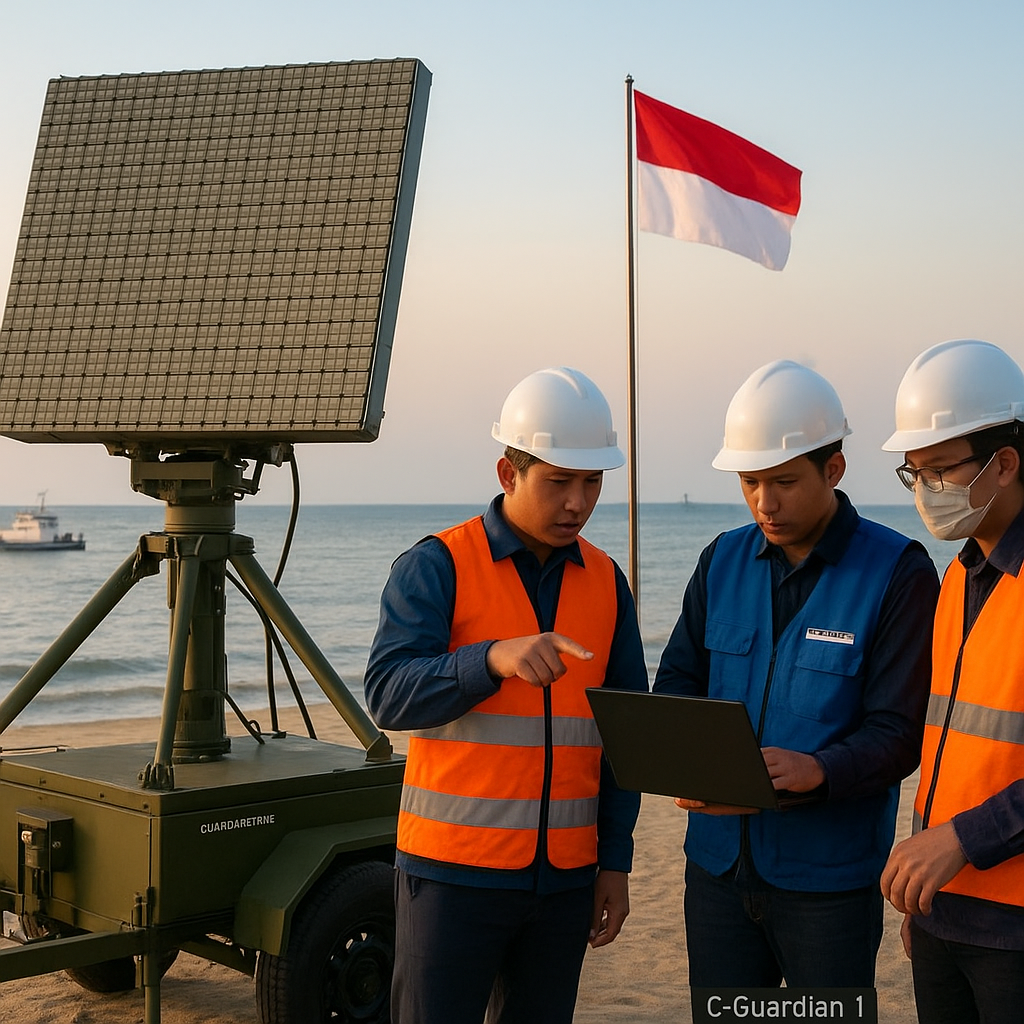 BPPT Uji Coba Radar Pantau Pantai Generasi Baru dengan Teknologi AESA