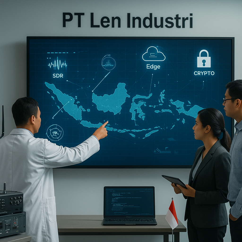 PT Len Industri Kembangkan Sistem Kendali dan Komunikasi Tempur Terintegrasi Generasi Baru