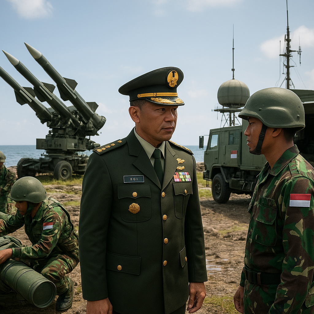 Panglima TNI Tinjau Kesiapan Satuan Rudal di Pulau Terdepan, Fokus pada Sistem Pertahanan Udara Terintegrasi